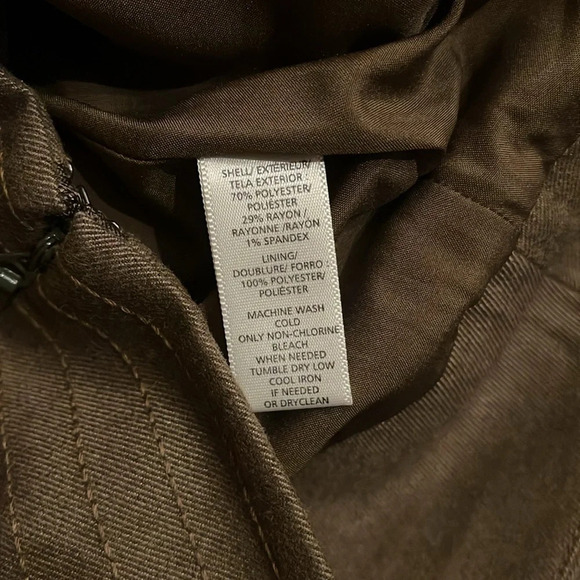 LOFT Hunter Green Skirt Size 8T - Picture 4 of 4